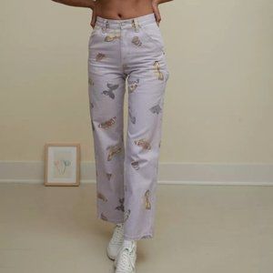 NWOT BDG High Waisted Carpenter Jeans